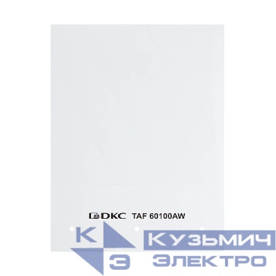Табличка гибкая для маркировки оболочек клейкое основание винил бел. (уп.10шт) DKC TAF60100AW