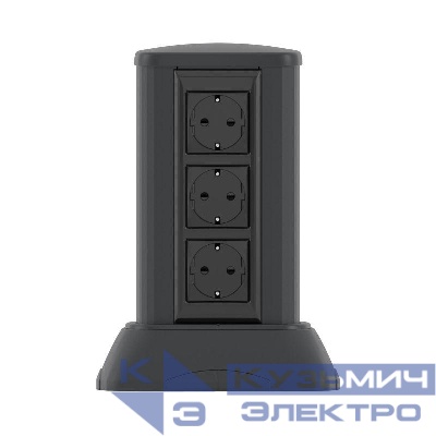 Мини-колонна для эл. установ. 0.25м черн. DKC 19523