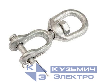 Вертлюг петля-вилка D6 (уп.4шт) DKC CM632006