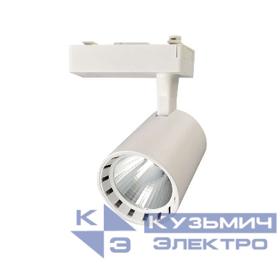Светильник светодиодный трековый PTR 0325 25Вт 4000К IP40 24град. WH бел. Pro JazzWay 5010581