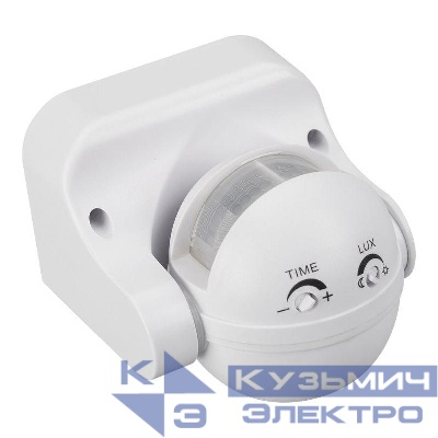 Датчик движения PRIME-PIR-UP-360-230V-MULTI (94х80мм 1200Вт IP44) Arlight 027388