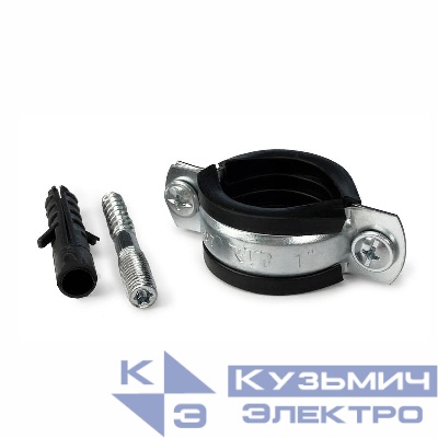 Хомут в комплекте (М8) метал. 1дюйм (32-37) RTP 29193