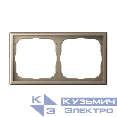 Рамка 2-м ArtGallery универс. шампань SE GAL000502