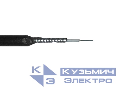 Кабель волоконно-оптический 4 (SМ - 9/125), наружный, бронированный, PE, черный, 2000м "L"