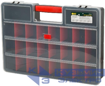 Ящик для крепежа (органайзер) 18дюйм ( 460х320х80мм ) FIT 65650
