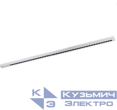 Шинопровод однофазный L1000 PTR 1M-WH накладной/подвесной для трекового освещения бел. Pro JazzWay 5026346