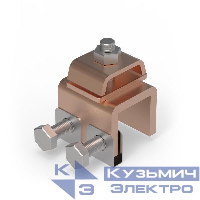 Зажим фальцевый увеличенного размера медь DKC ND2002CU