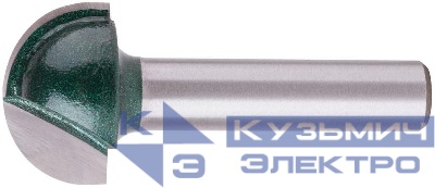 Фреза пазовая галтельная DхHхL=20х12х47мм FIT 3602-081220