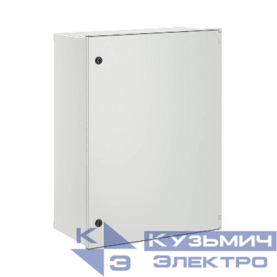 Шкаф цельный навесной без МП со сплошной дверью 800х600х300мм фиберглас DKC CN50863