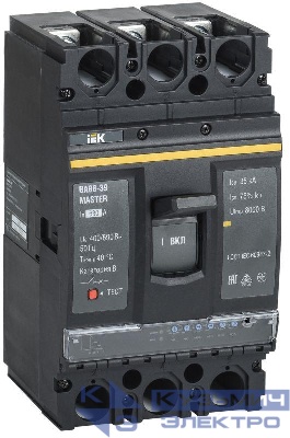 Выключатель автоматический 3п 630А 35кА ВА88-39 MASTER электр. расцеп. IEK SVA71-3-0630-02