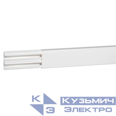 Кабель-канал 32х12.5 L3000 пластик DLPl с центр. перегородкой Leg 033310