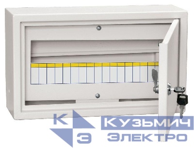 Корпус ЩРн-18 TITAN 3 265х440х120мм IP31 метал. бел. IEK MKM13-N-18-31-Z