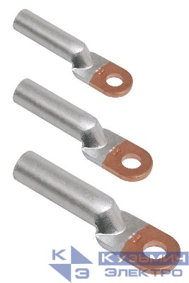 Наконечник медно-алюминиевый DTL(ТАМ)-50мм IEK UNP31-050-08-10