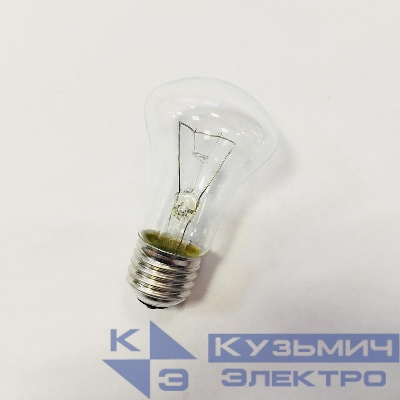 Лампа накаливания М50 230-25Вт E27 230В (100) КЭЛЗ8101101