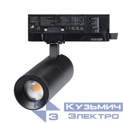 Светильник LGD-ARTEMIS-TRACK-4TR-R55-12W Day4000 BK 8-80 deg 230В DALI 12Вт 4000К IP20 метал. Arlight 057691