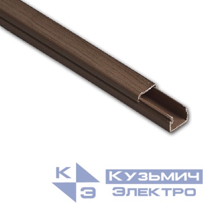 Кабель-канал 25х16 L2000 пластик дуб (темн. основа) Ruvinil РКК-25х16-08М