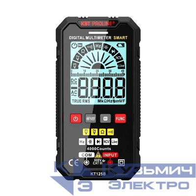 Мультиметр цифровой SMART KT 125В PROLINE КВТ 86325