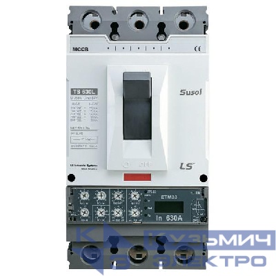Выключатель автоматический 3п 3т 250А 65кА TS630N ETM33 LS Electric 108007800