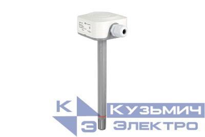Датчик влажности и температуры канальный 0-10В -20-80град.C 0-10В Modbus 180мм 24В SE SDHVTVM180