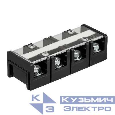 Блок зажимов клеммный БЗН ТС-604 16кв.мм 60А 4 пары Rexant 11-2161