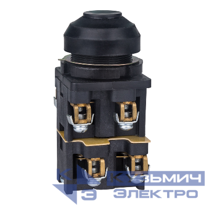 Выключатель кнопочный КЕ 082 У2 исп.3 черн. КЭАЗ 222875