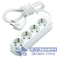 Удлинитель 4х2м с заземл. 16А IP20 Makel MGP152