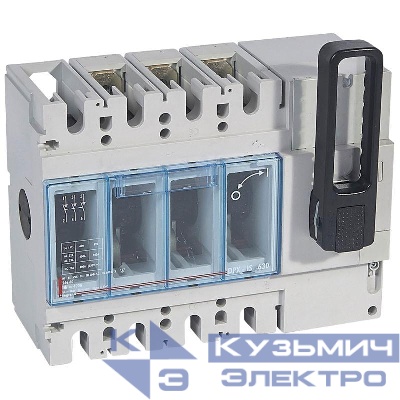 Выключатель DPX IS 630 3P 400А фронт. упр. Leg 026660