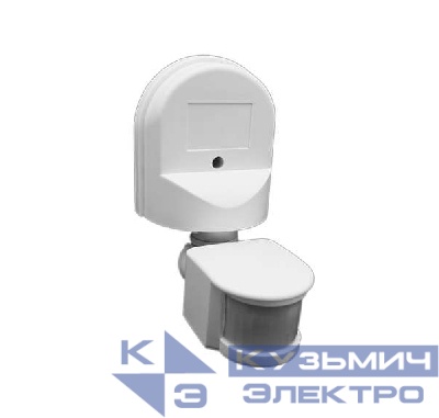 Датчик движения PMS-IR 008 1200Вт 180град. 12м IP44 WH JazzWay 5012899