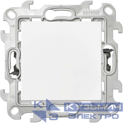 Переключатель 1-кл. 1п 2мод. СП Simon 24 10А IP20 Push&Go механизм бел. Simon 2420201-030