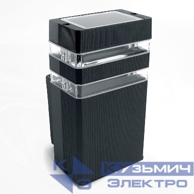 Светильник DH0806 E27 230В садово-парковый с клеммой в комплекте черн. FERON 41153