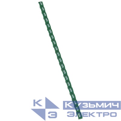 Маркер Duplex "5" зел. Leg 038405