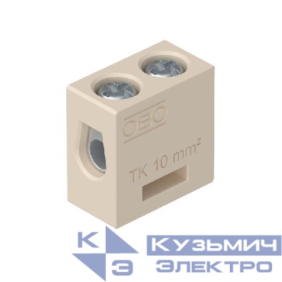 Клеммник керамический 10кв.мм TK 10 OBO 7205704
