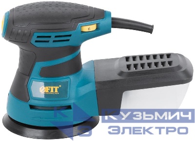 Машина шлифовальная эксцентриковая 350Вт 3000-13000об/мин; 125мм; липучка FIT 80582