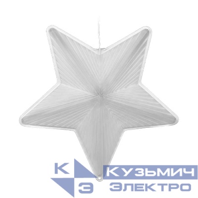 Гирлянда светодиодная "Звезда" ULD-H4748-045/DTA MULTI IP20 STAR 45led 47х48см красн. зел. син. свет UNIEL UL-00001404