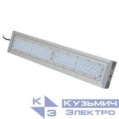 Светильник светодиодный ULV-R24J 100Вт/5000К IP65 SILVER уличный консольный угол 120х90град. Uniel UL-00004823