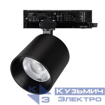 Светильник LGD-DYKE-4TR-R100-36W Day4000 BK 20 deg 230В 36Вт 4000К IP20 метал. Arlight 052137