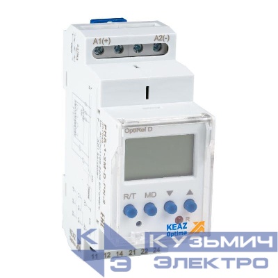 Реле контроля напряжения OptiRel D PHS-1-2M-D-PN-2 цифровое 1Ф 2СО КЭАЗ 357848