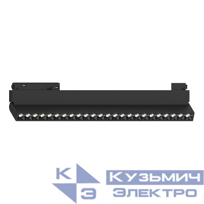 Светильник светодиодный трековый MGN301 LensFold 12Вт 2700К 1080лм 30град. низковольтный черн. FERON 51015