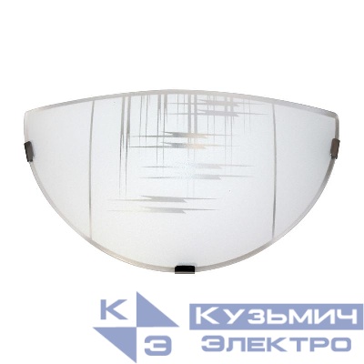 Светильник НББ 21-60 М19 "Элегант" 300/2 матов. бел./клипсы штамп метал. (инд. упак.) Элетех 1005205662