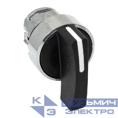 Механизм переключателя исполнительный XB4 IP65 на 3 положения с фиксацией без подсветки с длинной ручкой EKF XB4BJ3F-65