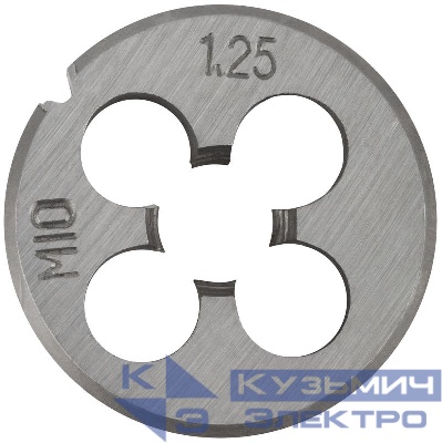 Плашкаметрическая легированная стальм10х1.25мм FIT 70827