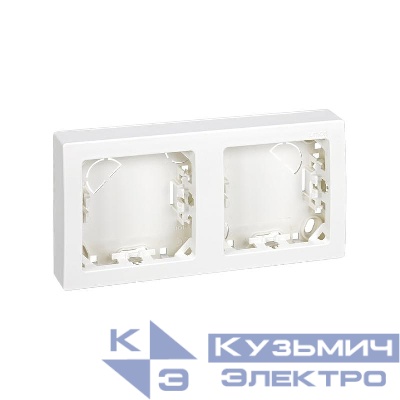 Рамка 2-м Simon73 Loft 75х146мм горизонт. бел. Simon 73620-60