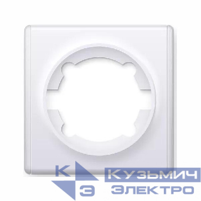 Рамка 1-м Florence бел. 1E52101300 OneKeyElectro 2172782