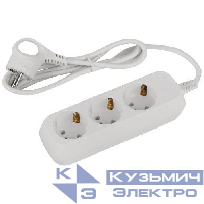 Удлинитель 3х1.5м с заземл. ПВС 3х0.75 UDL-10-315-E Greenline Эра Б0064897