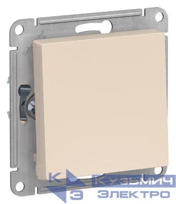 Выключатель 1-кл. AtlasDesign 2-п. 10А мех. беж. SE ATN000221