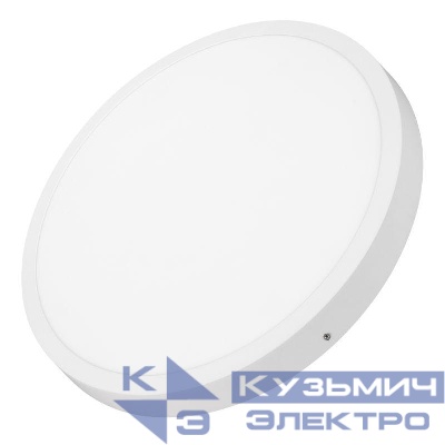 Светильник SP-BASIC-R600-48W Warm3000 (WH 120 deg 230В) (IP40 металл) Arlight 020524(1)
