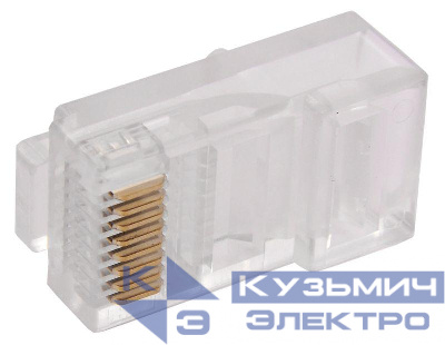 Разъем RJ45 8P8C кат.6 UTP ITK CS3-1C6U