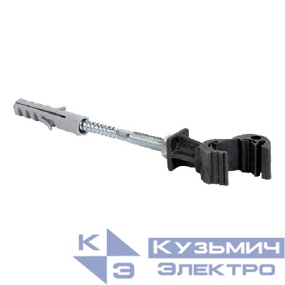 Держатель фасадный пластиковый с дюбелем L100мм PROxima EKF lp-41100