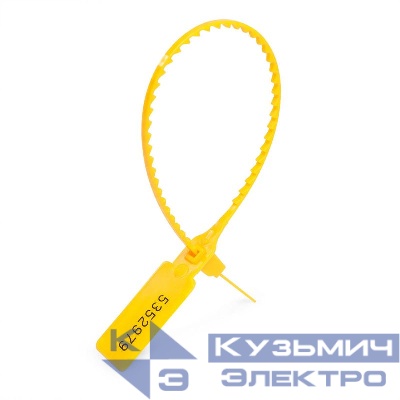 Пломба контрольная УП-255 желт. (уп.1000шт) Fortisflex 56276
