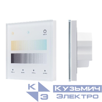 Панель сенсорная SMART-DALI-301-11-1G-4SC-MIX-IN White BUS/24В Touch 2.4G IP20 пластик INTELLIGENT ARLIGHT 046551